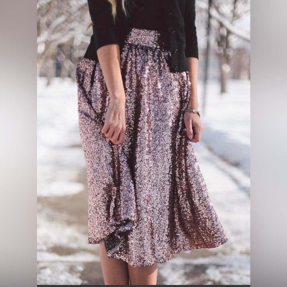 RIVER ISLAND BABY SEQUIN MIDI SKIRT
